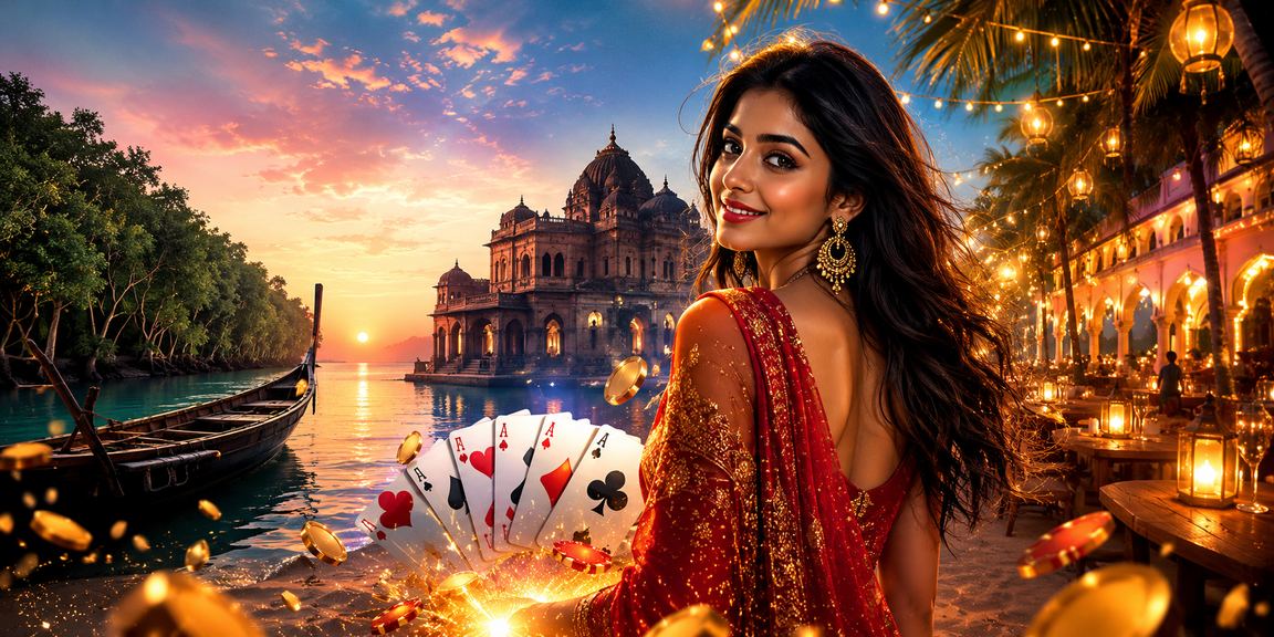 সুন্দরবনে টিন প্যাটি কার্ড গেম ও সমুদ্র সৈকত